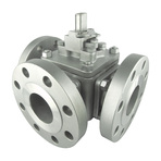 3 WAY BALL VALVE - DIN