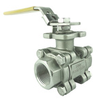 3-PC TREADED END BALL VALVE - ANSI