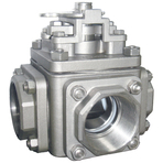 3-WAY THREADED END BALL VALVE